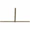 Ekena Millwork Eugene Rough Sawn Timber Gable Bracket, Douglas Fir, 108"W x 68"H x 2"D x 4"F, 15/12 Pitch GBW108X68X0204EUG00RDF - alternate 3